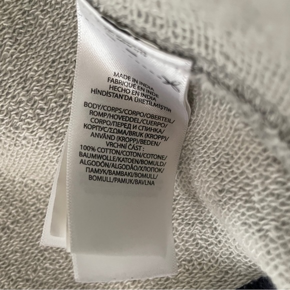 Polo Ralph Lauren Big Pony Navy & Grey Full Zip Hoodie Sweatshirt XL/TG 18-20 - Picture 14 of 15